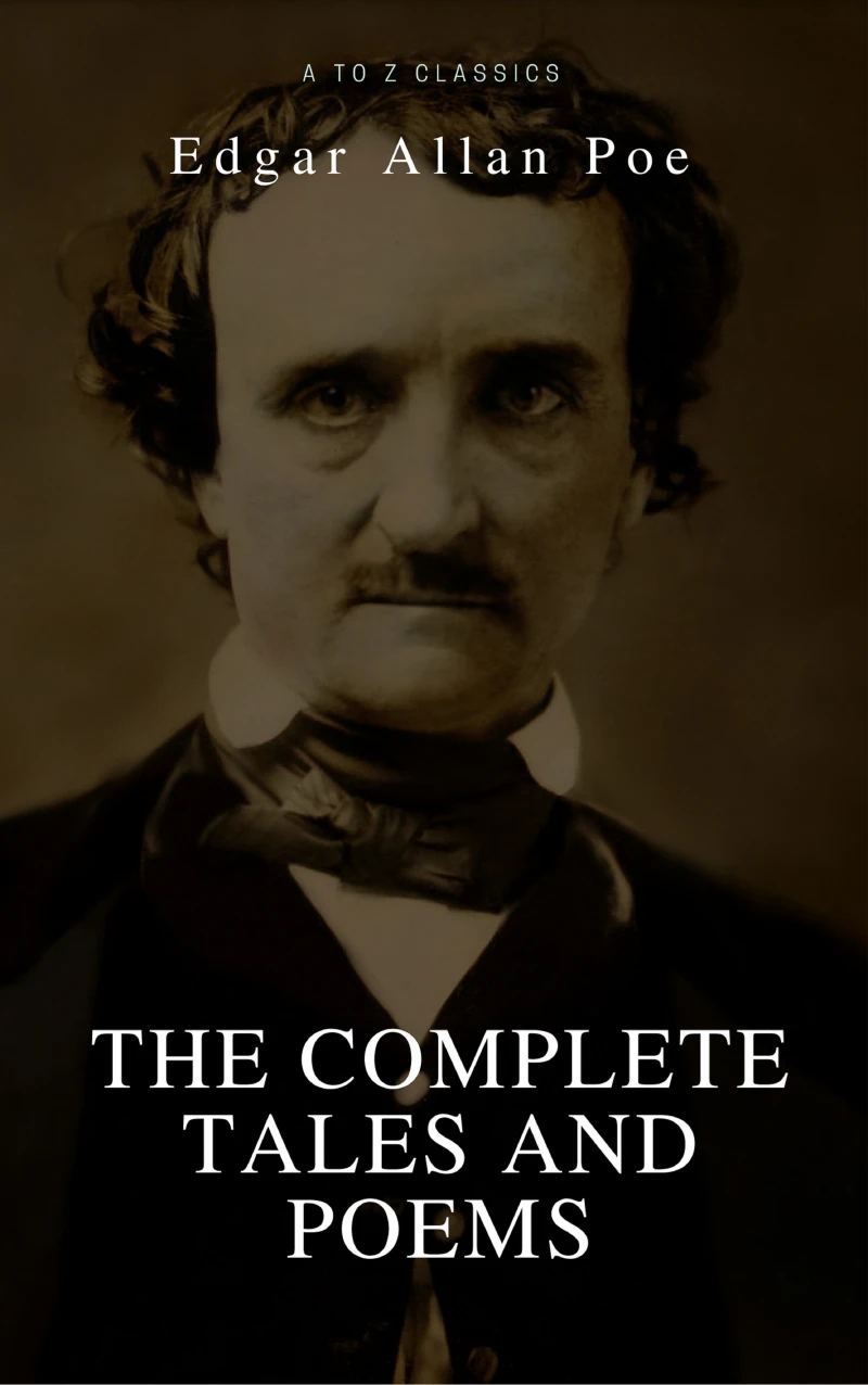 Portada: Edgar Allan Poe: Complete Tales and Poems: The Black Cat, The Fall of the House of Usher, The Raven, The Masque of the Red Death...