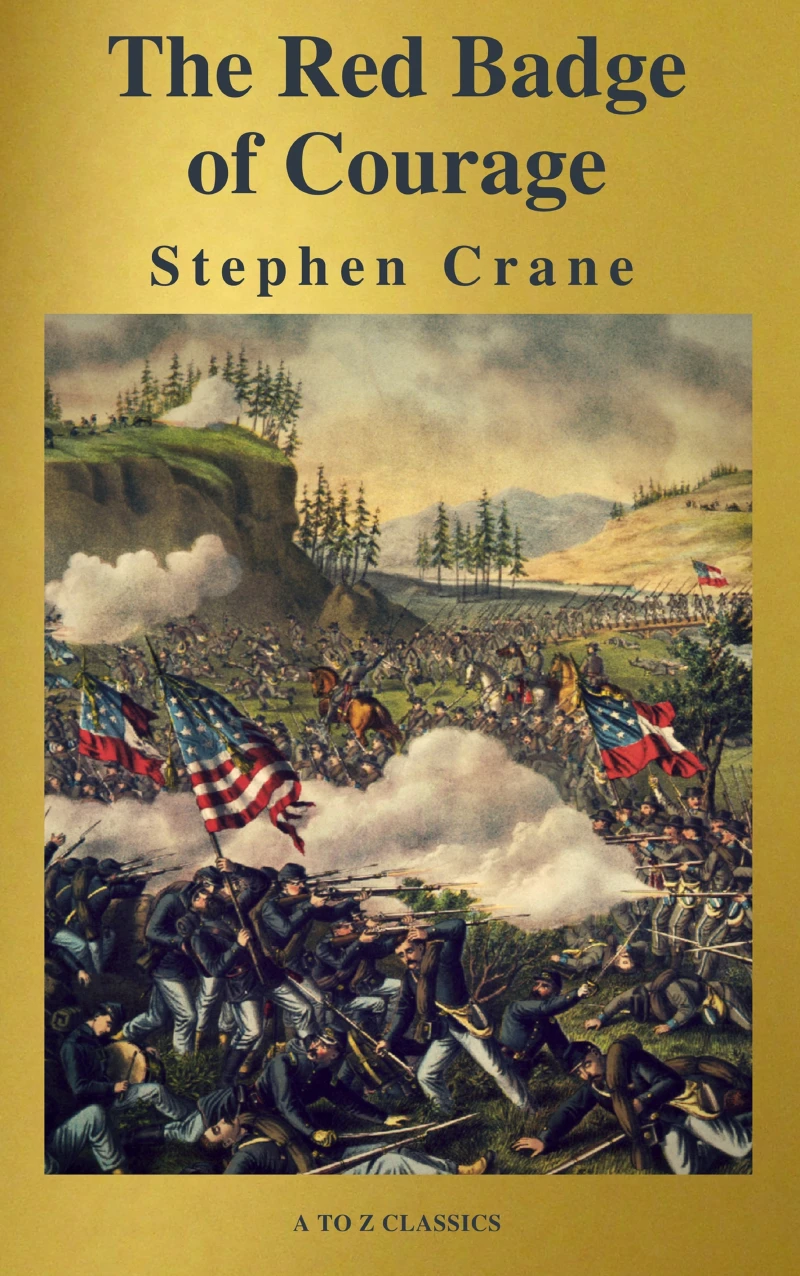 Portada: The Red Badge of Courage ( A to Z Classics )