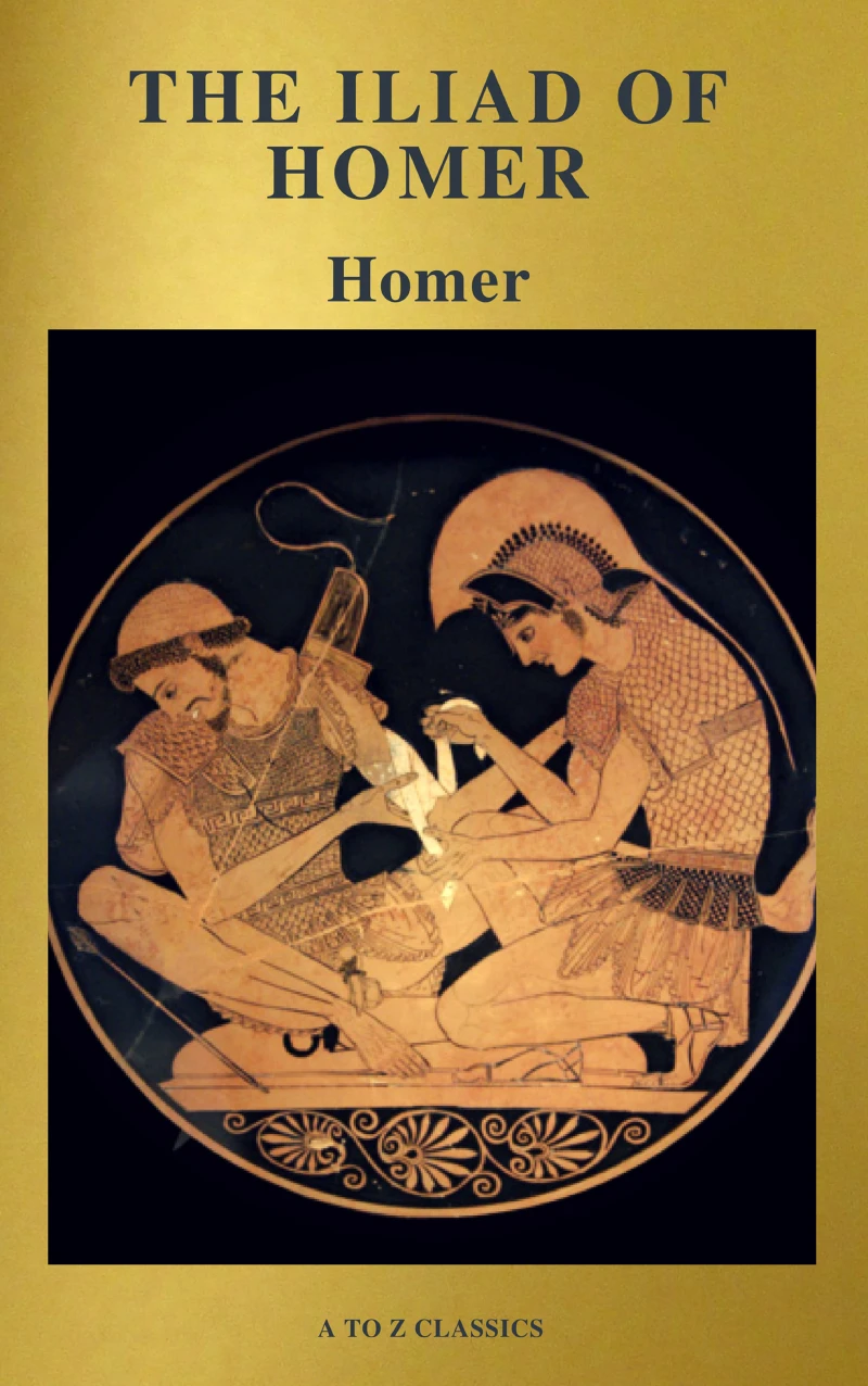 Portada: The Iliad of Homer ( Active TOC, Free Audiobook) (A to Z Classics)