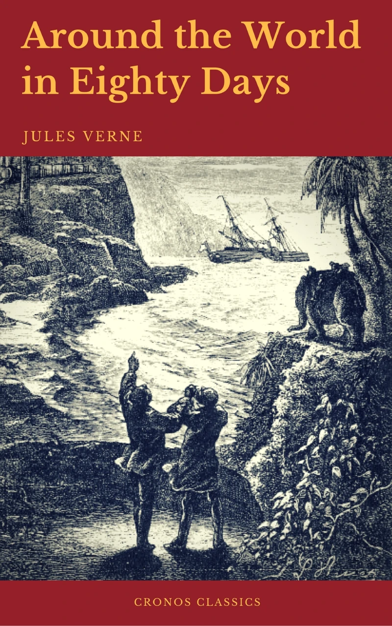 Portada: Around the World in Eighty Days (Cronos Classics)