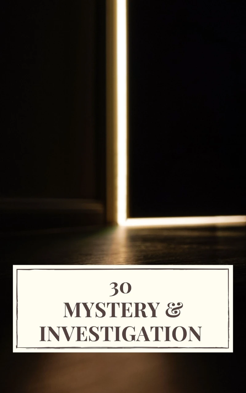 Portada: 30 Mystery & Investigation
