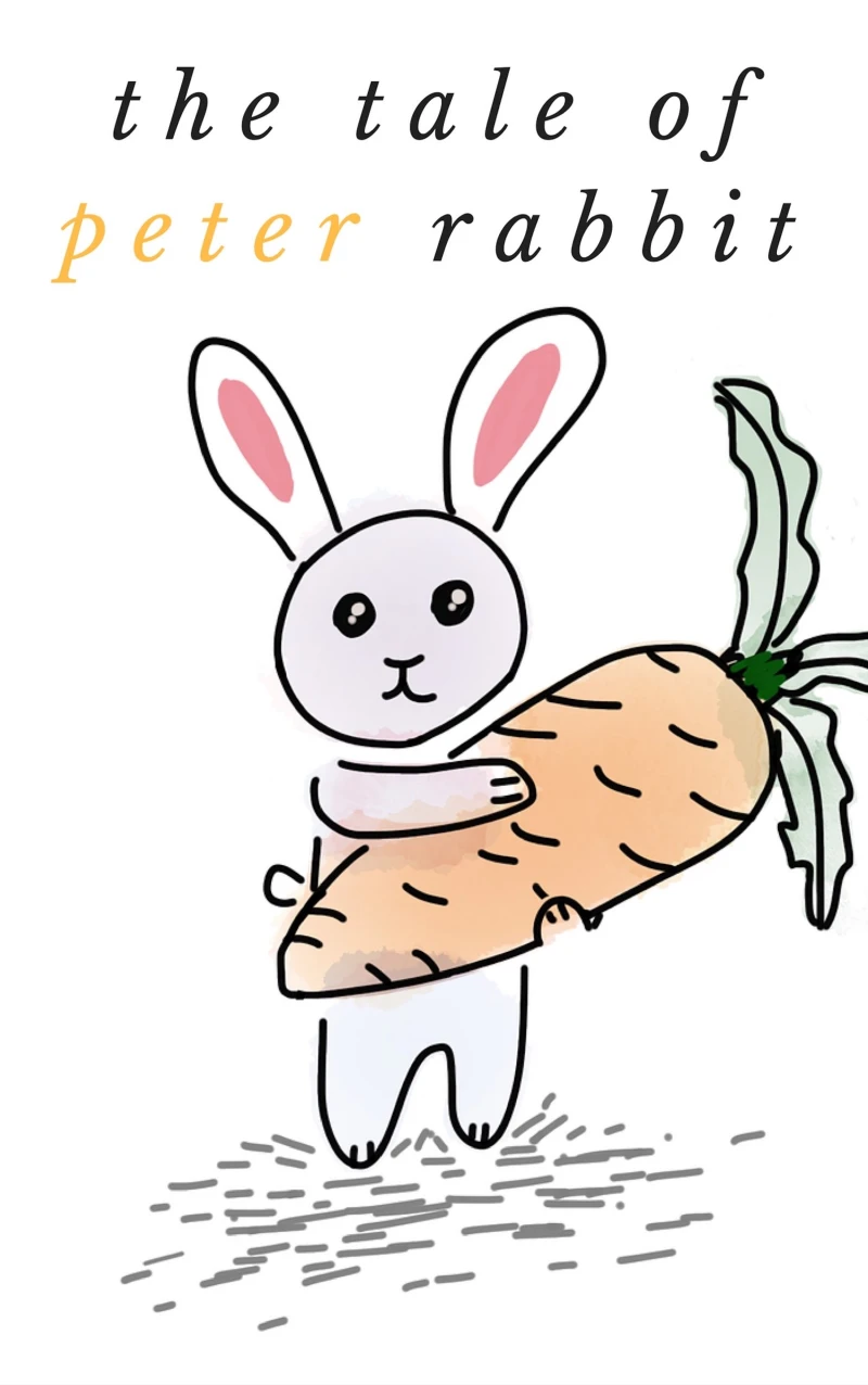 Portada: The Tale of Peter Rabbit: by Beatrix Potter
