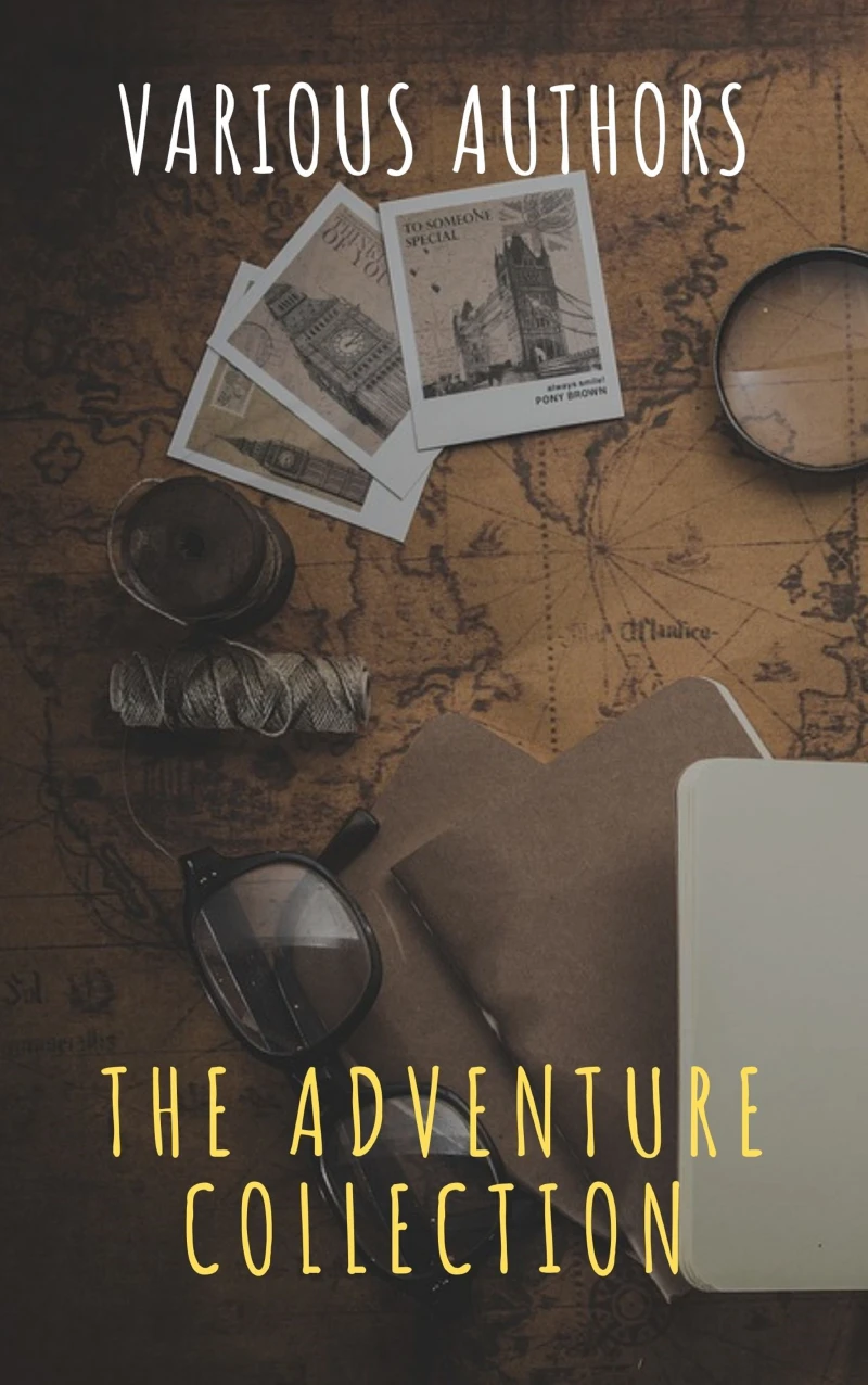 Portada: The Adventure Collection: Treasure Island, The Jungle Book, Gulliver's Travels, White Fang...