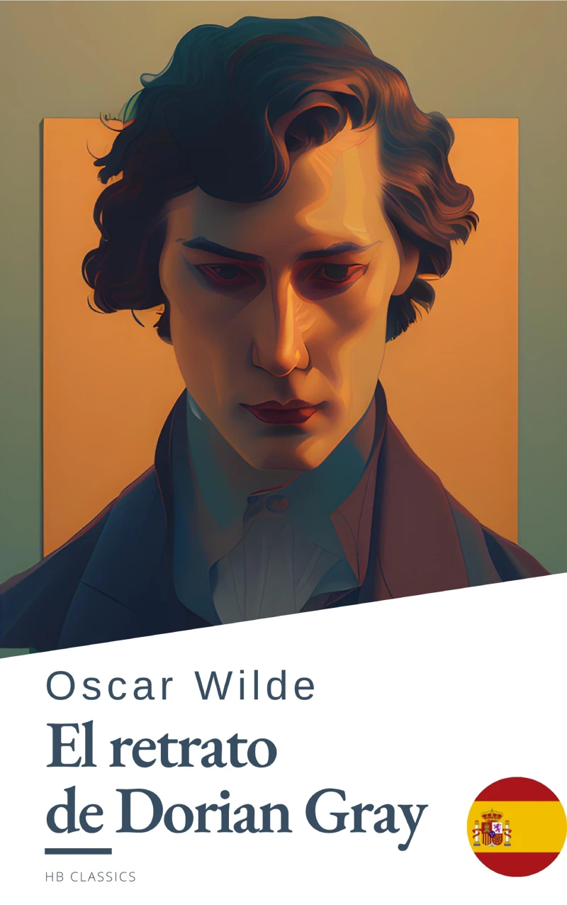 Portada: El Retrato de Dorian Gray de Oscar Wilde - Una Inquietante Novela de Belleza, Obsesión y Decadencia en la Inglaterra Victoriana