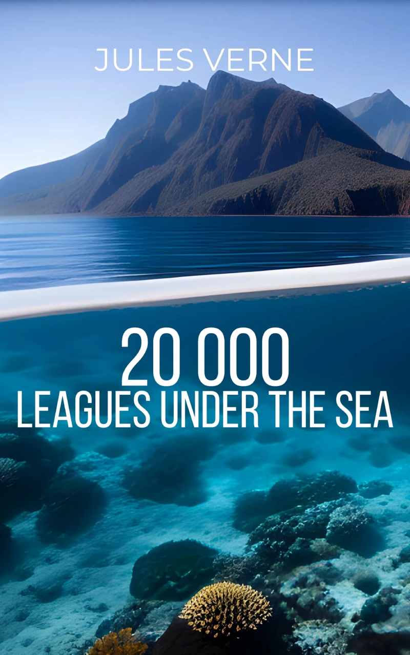 Portada: Twenty Thousand Leagues Under the Sea by Jules Verne - An Extraordinary Voyage into the Depths of the Unknown in this Classic Science Fiction Adventure