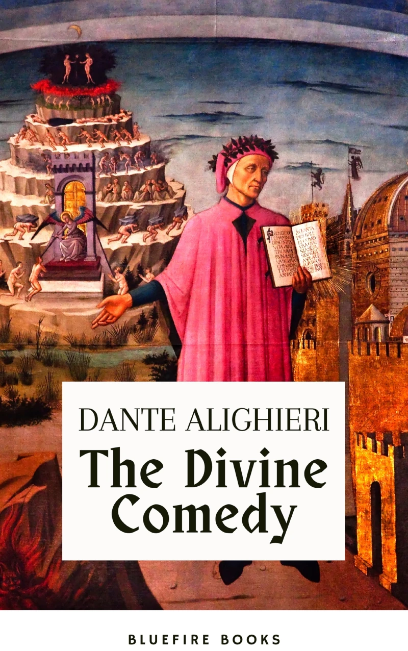 Portada: The Divine Comedy ([TRANSLATED by Henry Wadsworth Longfellow with Active TOC, Free Audiobook)