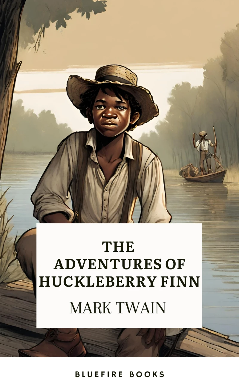 Portada: The Adventures of Huckleberry Finn