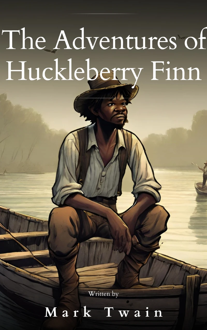 Portada: The Adventures of Huckleberry Finn