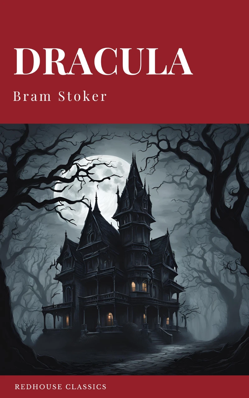 Portada: DRACULA by Bram Stoker [2025 Kindle Edition] - The #1 Classic Vampire Horror Novel that Inspired Nosferatu | FREE with Kindle Unlimited