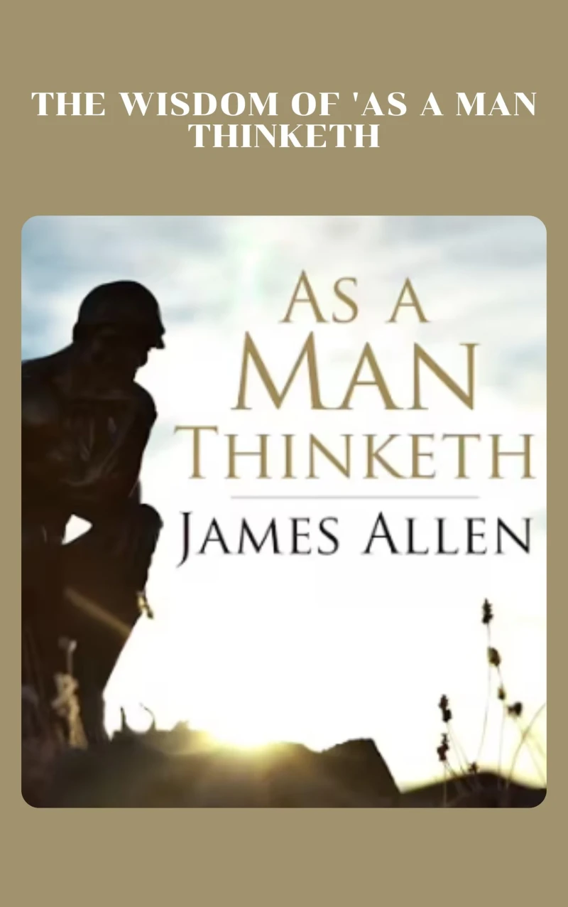 Portada: As a Man Thinketh