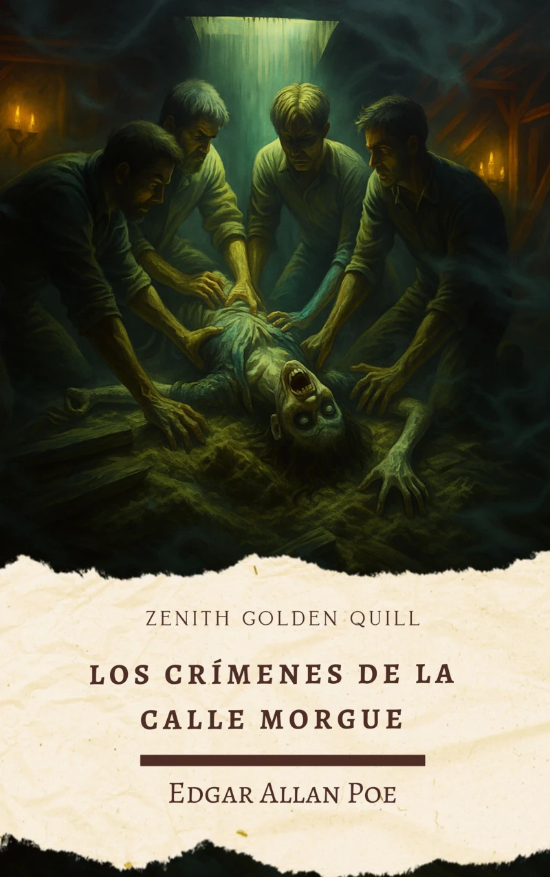 Portada: Los Crímenes de la calle Morgue