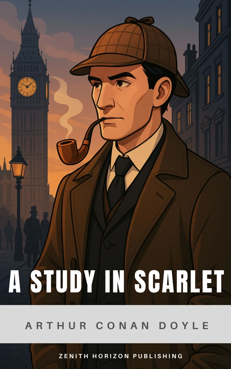 Portada: A Study in Scarlet