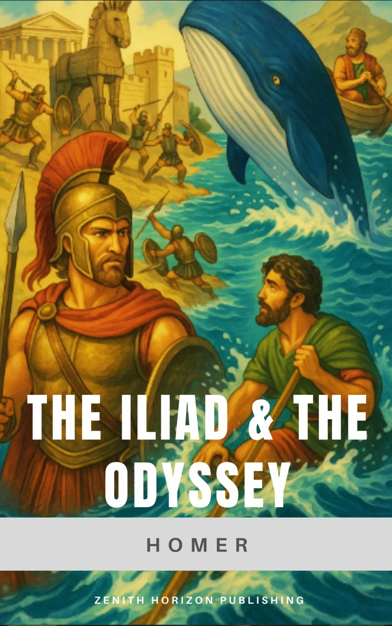 Portada: The Iliad & The Odyssey