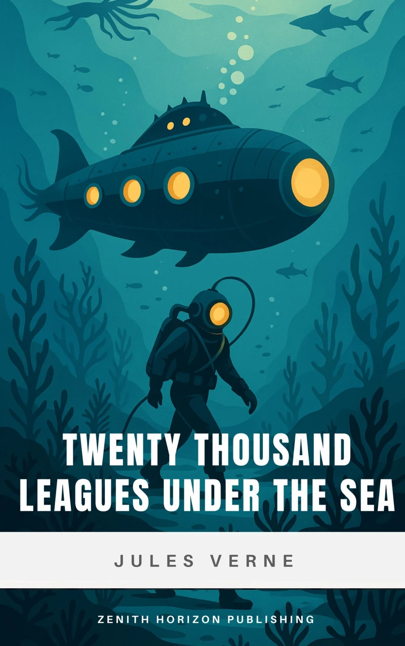 Portada: Twenty Thousand Leagues Under the Sea