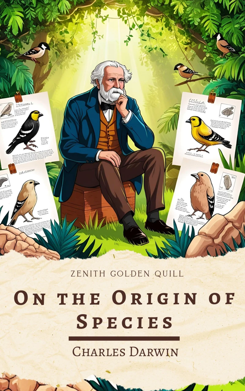 Portada: On the Origin of Species