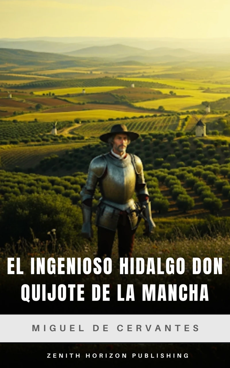 Portada: El ingenioso hidalgo Don Quijote de la Mancha
