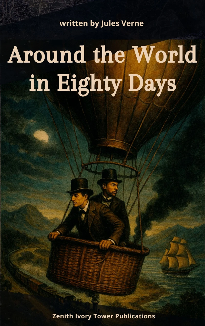 Portada: Around the World in Eighty Days