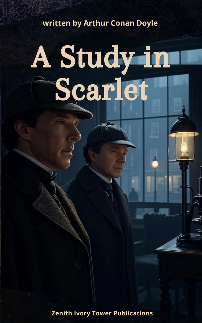 Portada: A Study in Scarlet