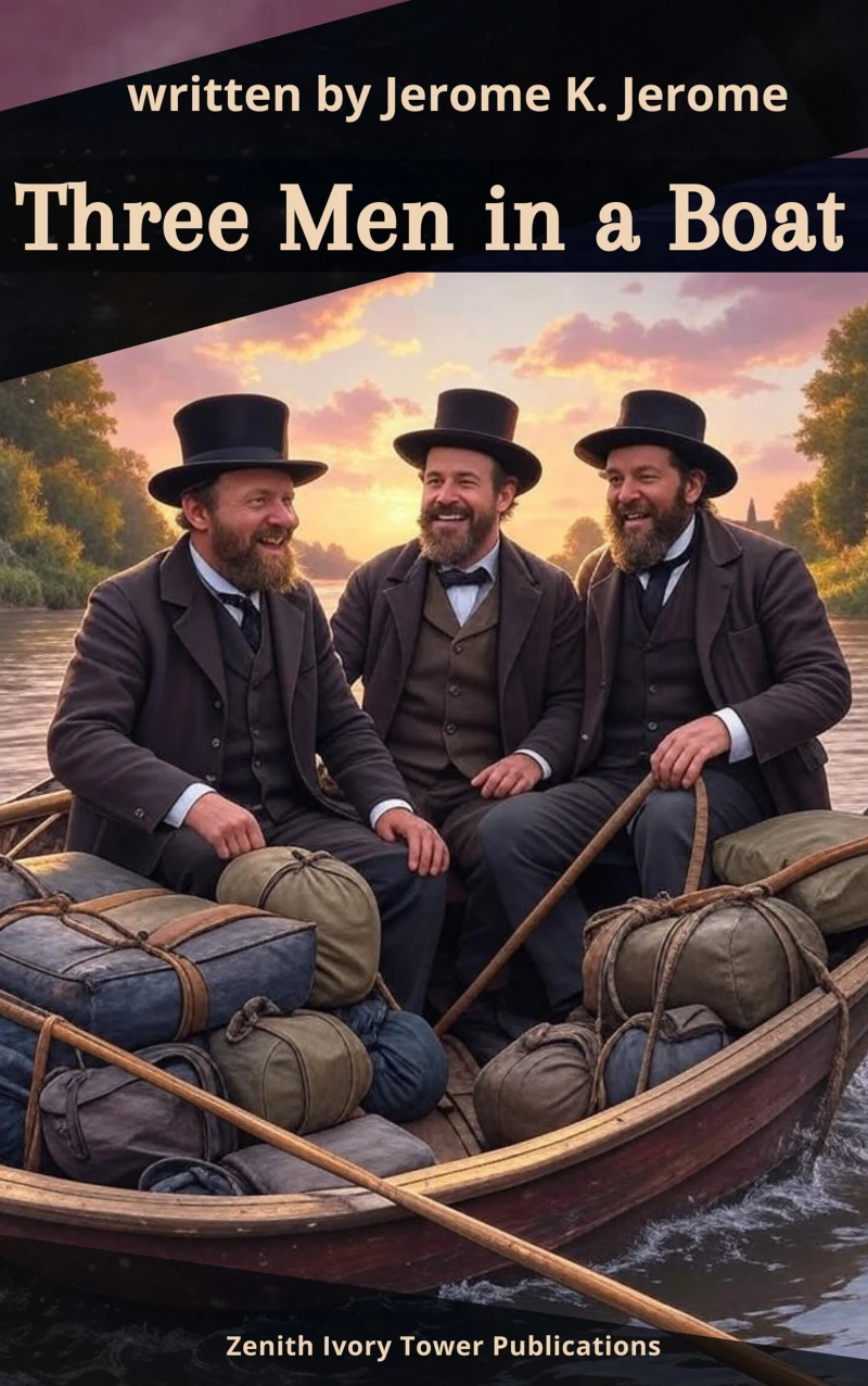 Portada: Three Men in a Boat