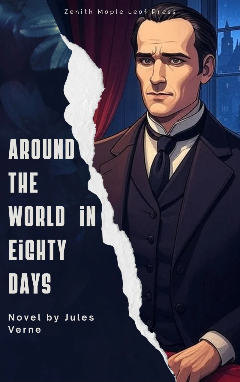 Portada: Around the World in Eighty Days