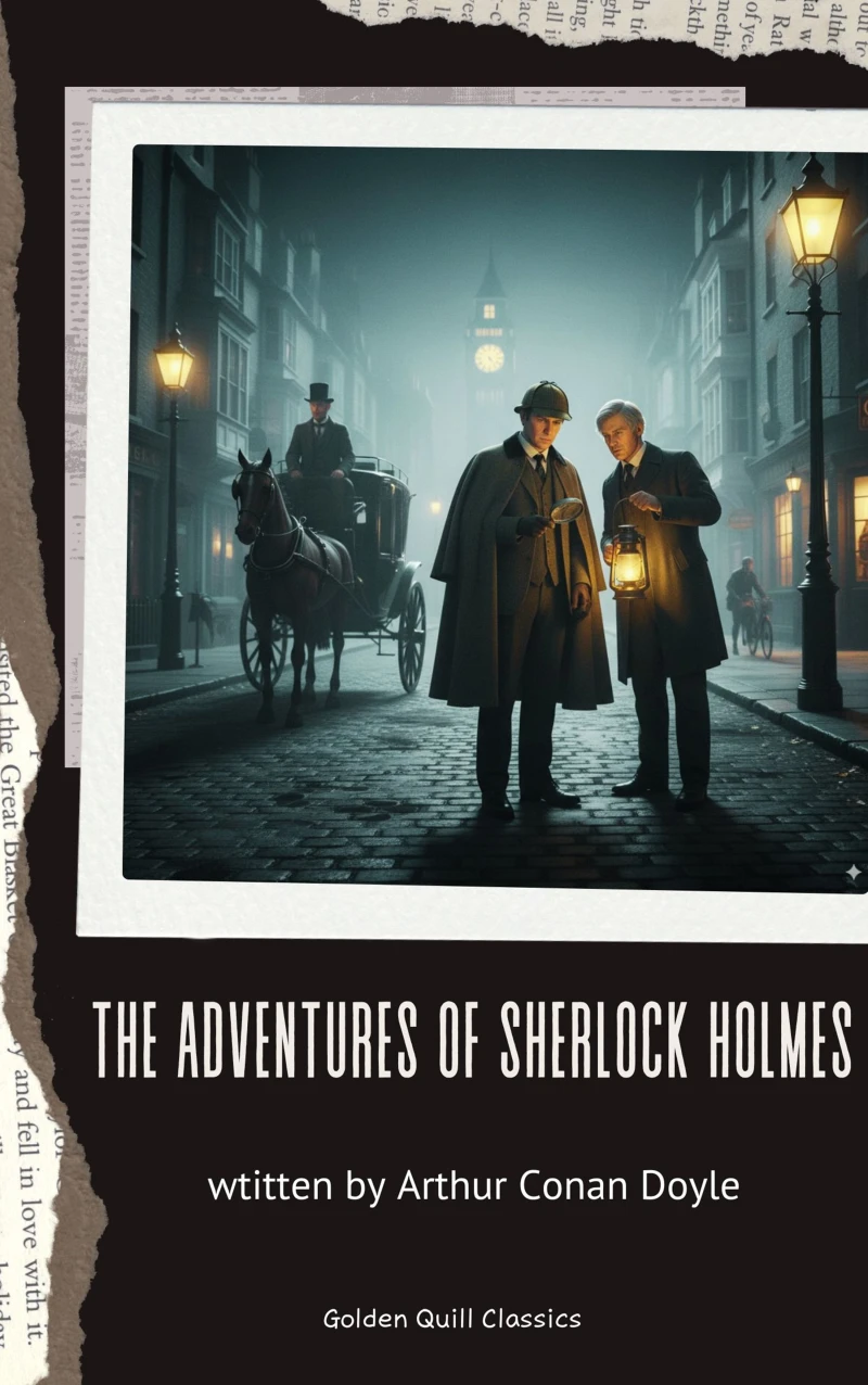 Portada: The Adventures of Sherlock Holmes