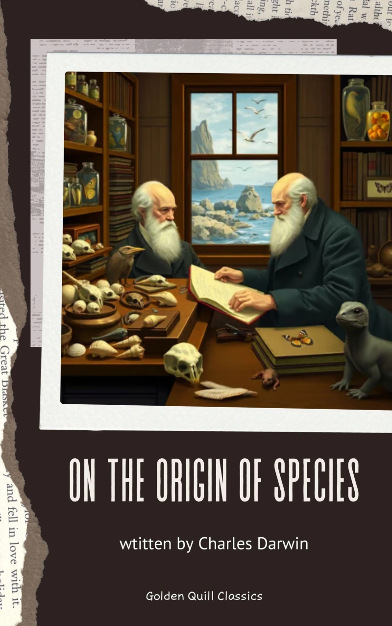 Portada: On the Origin of Species