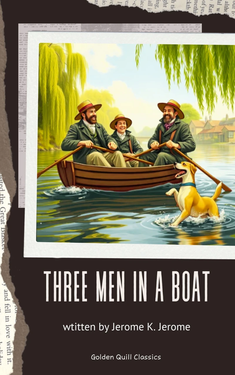 Portada: Three Men in a Boat