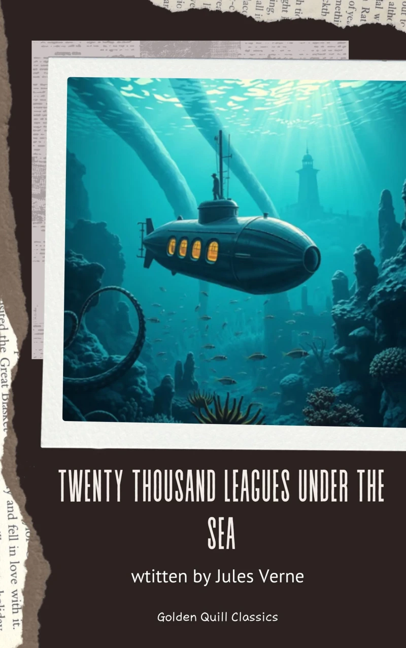 Portada: Twenty Thousand Leagues Under the Sea