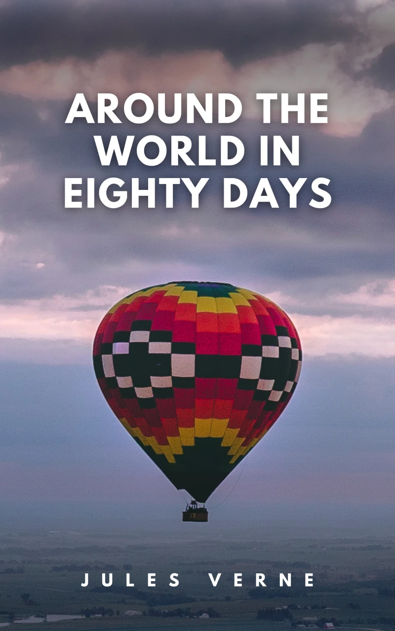 Portada: Around the World in Eighty Days