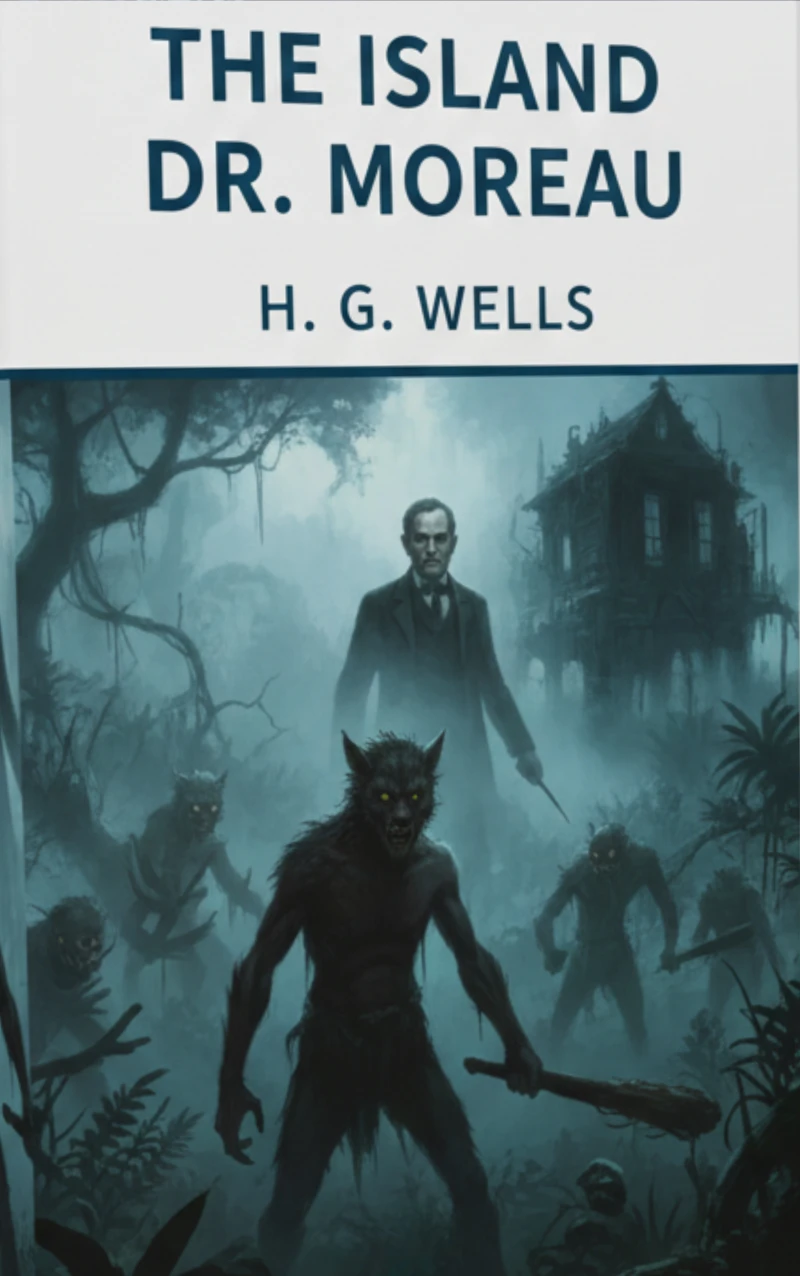 Portada: The Island of Dr. Moreau