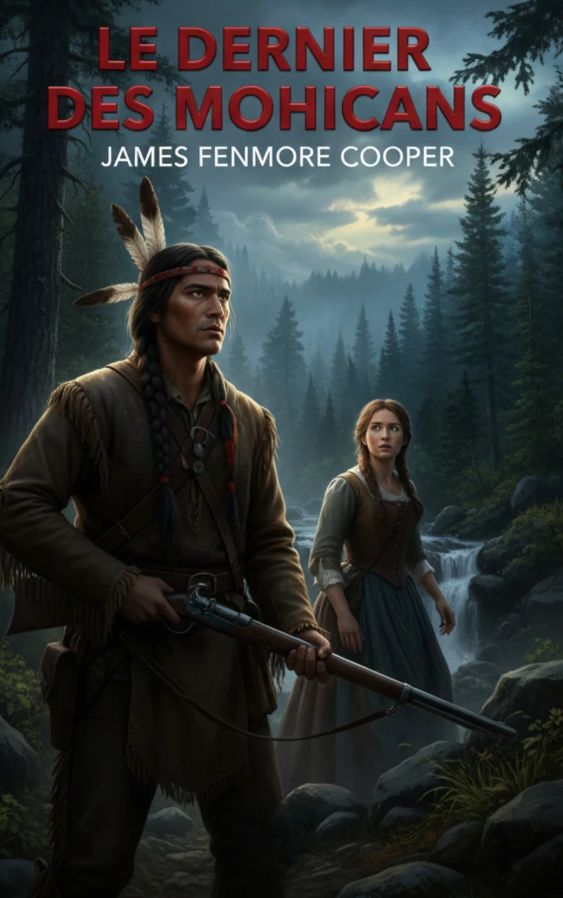 Portada: Le Dernier des Mohicans
