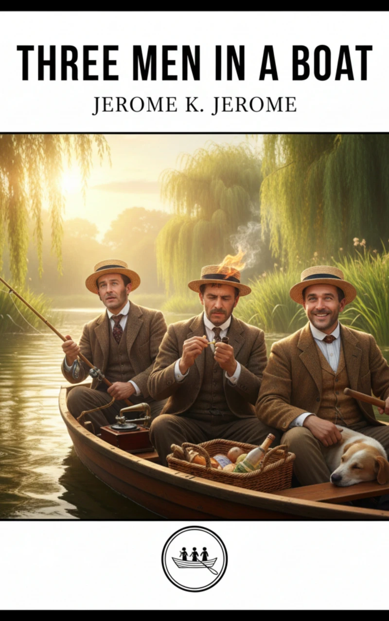 Portada: Three Men in a Boat