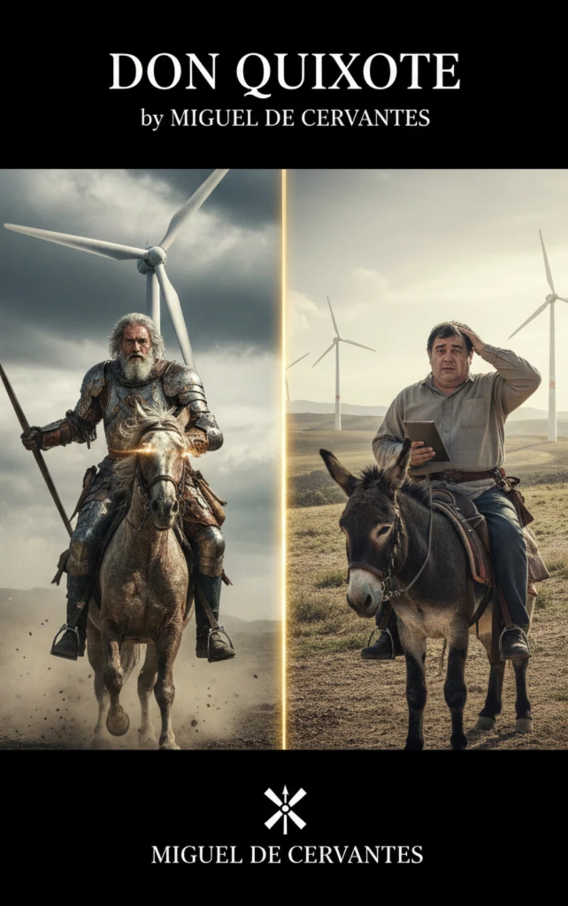 Portada: Don Quixote