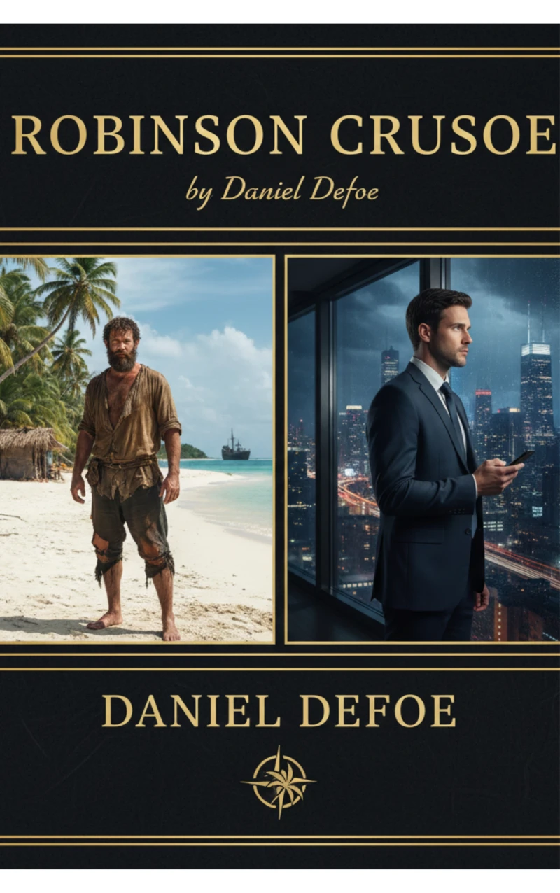 Portada: Robinson Crusoe