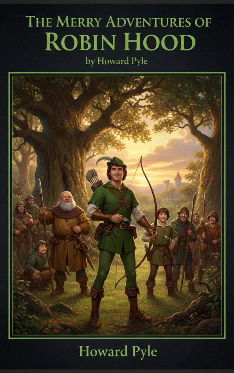 Portada: The Merry Adventures of Robin Hood
