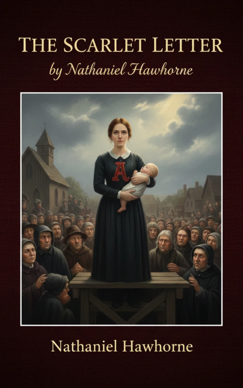 Portada: The Scarlet Letter