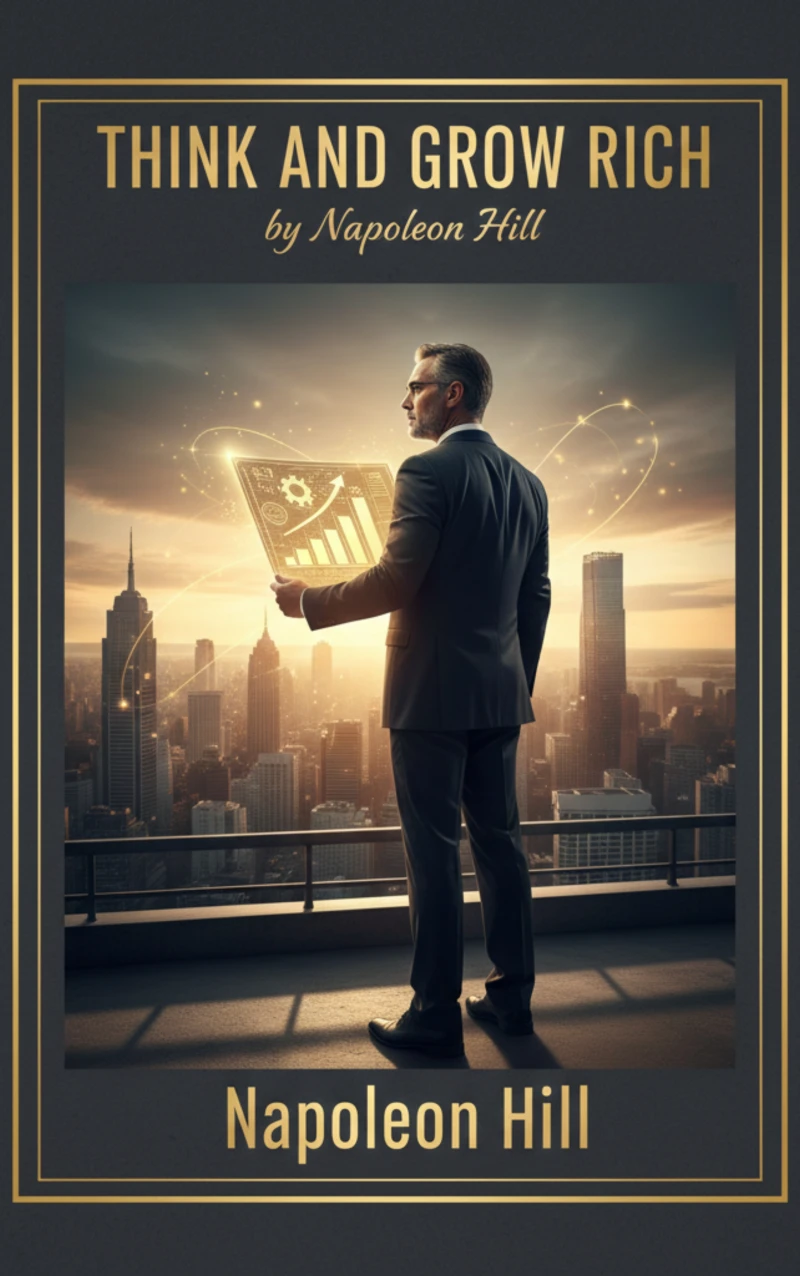 Portada: Think and Grow Rich