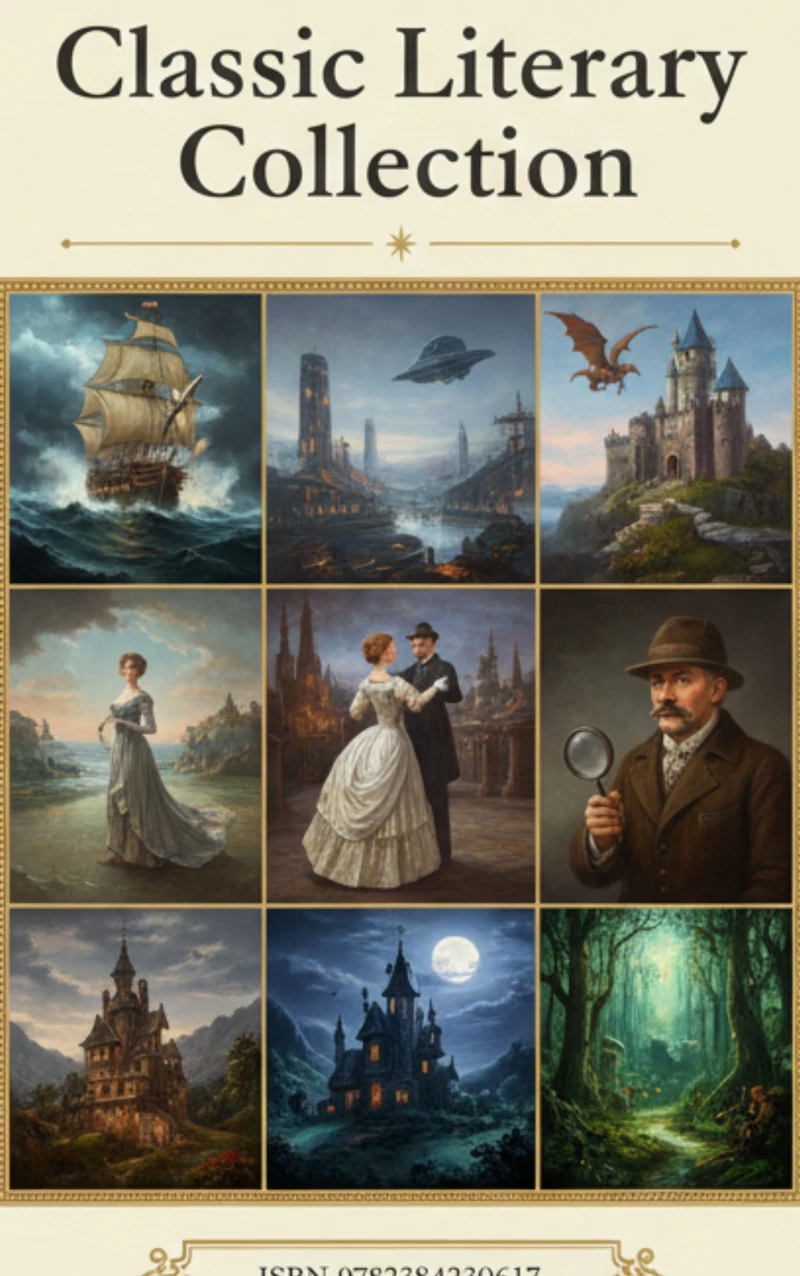 Portada: Classic Literary Collection (ISBN 9782384230617)