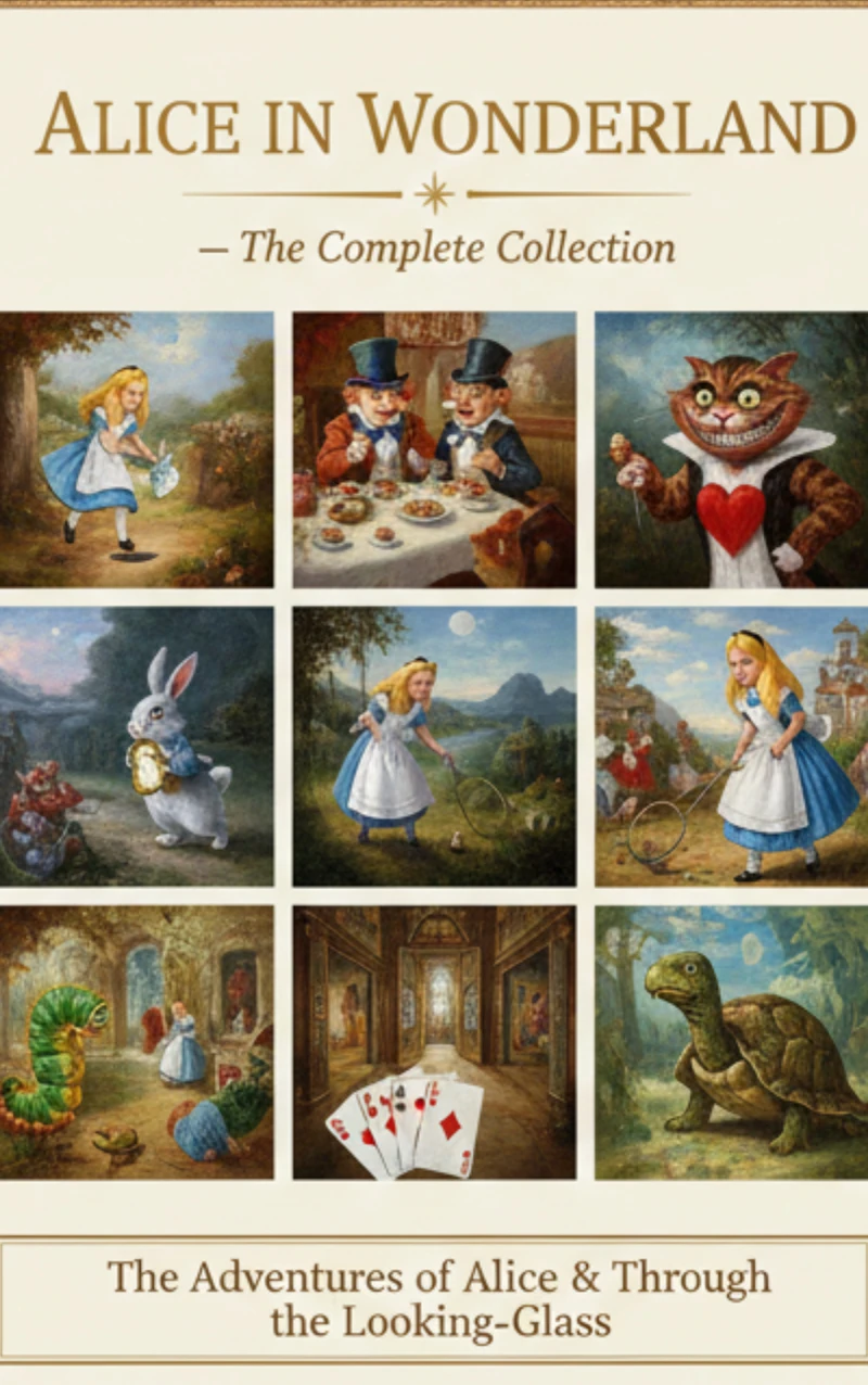 Portada: Alice in Wonderland – The Complete Collection
