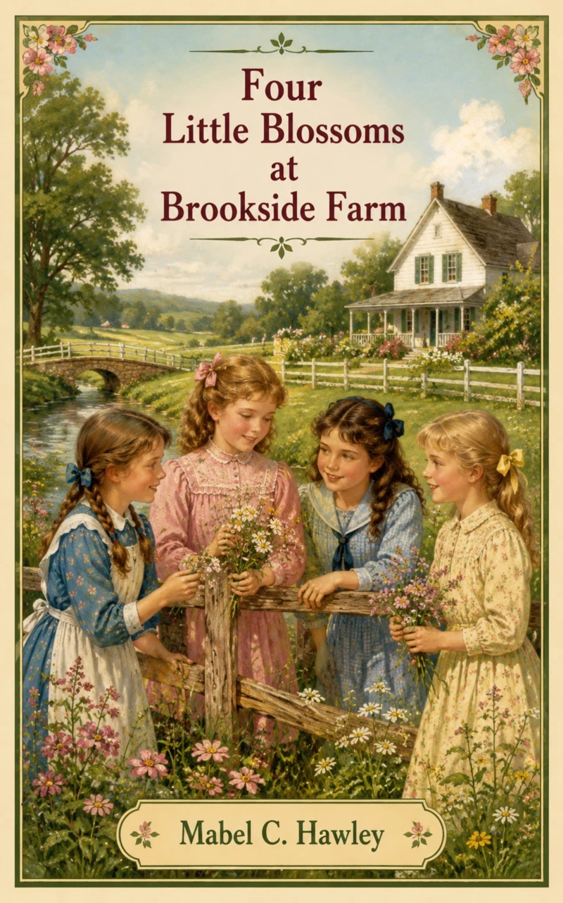 Portada: Four Little Blossoms at Brookside Farm