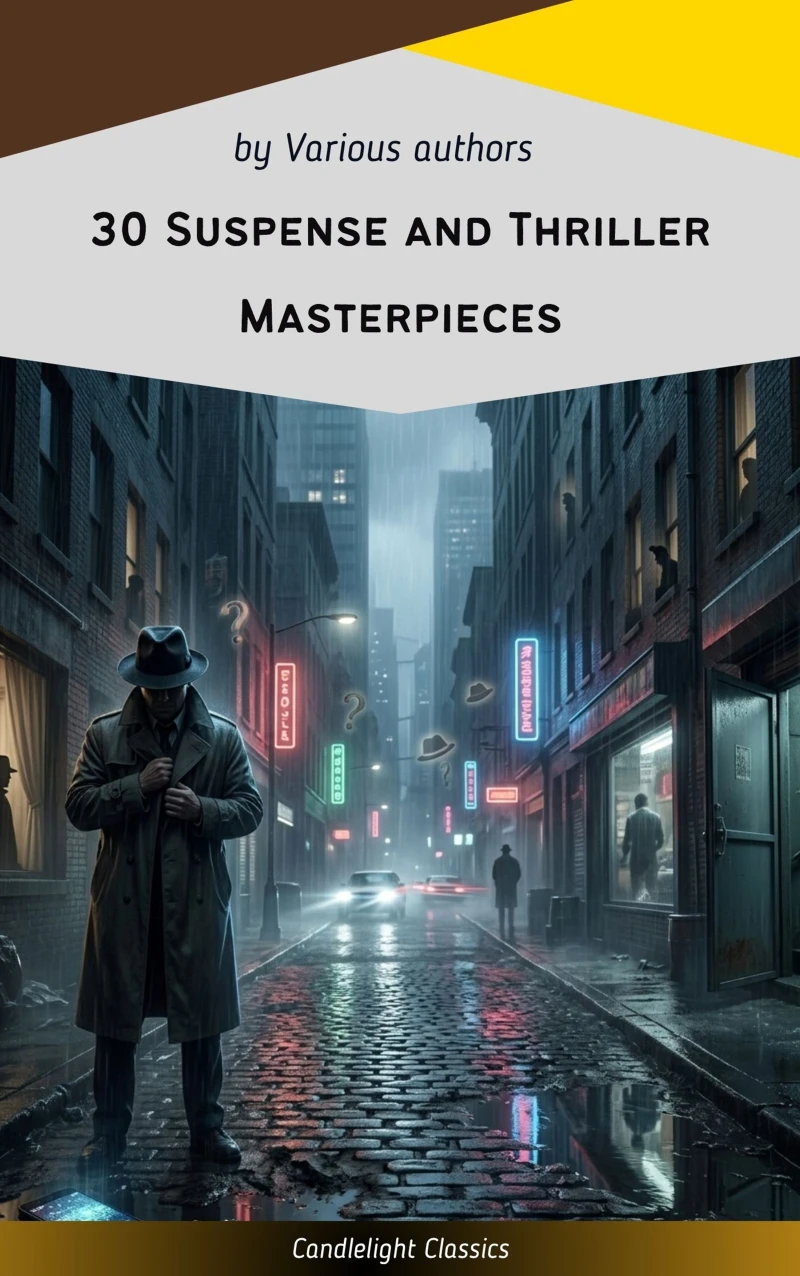 Portada: 30 Suspense and Thriller Masterpieces you have to read in your life