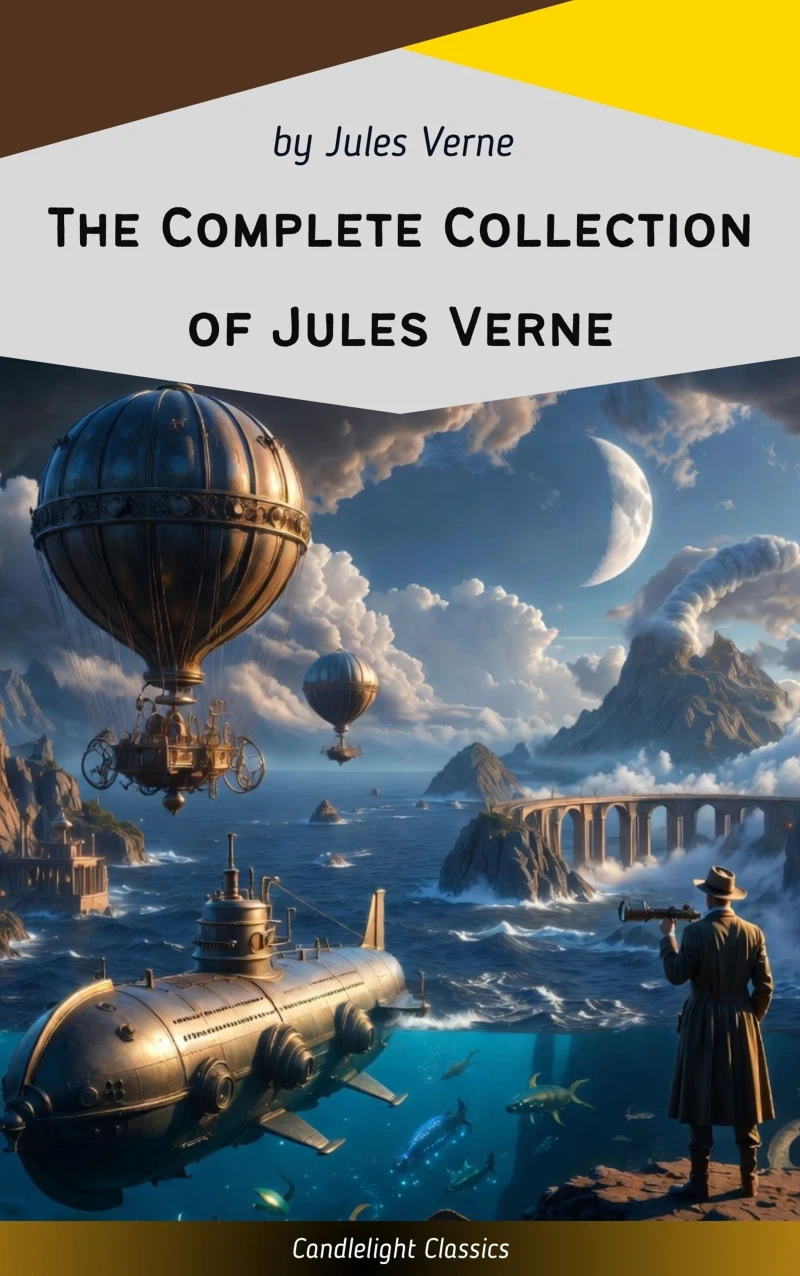 Portada: The Complete Collection of Jules Verne