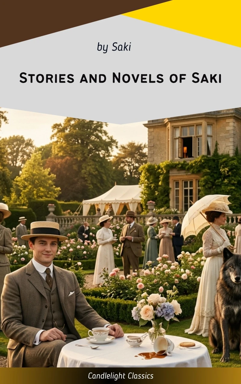Portada: Stories and Novels of Saki