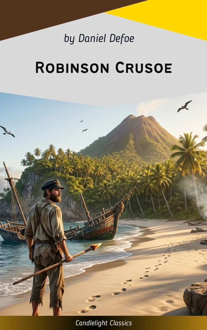 Portada: Robinson Crusoe