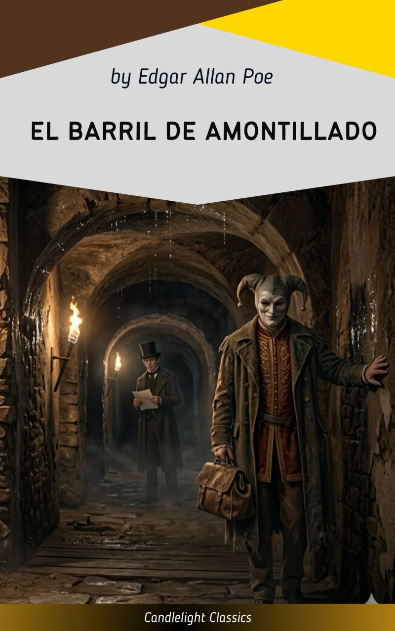 Portada: El barril de amontillado