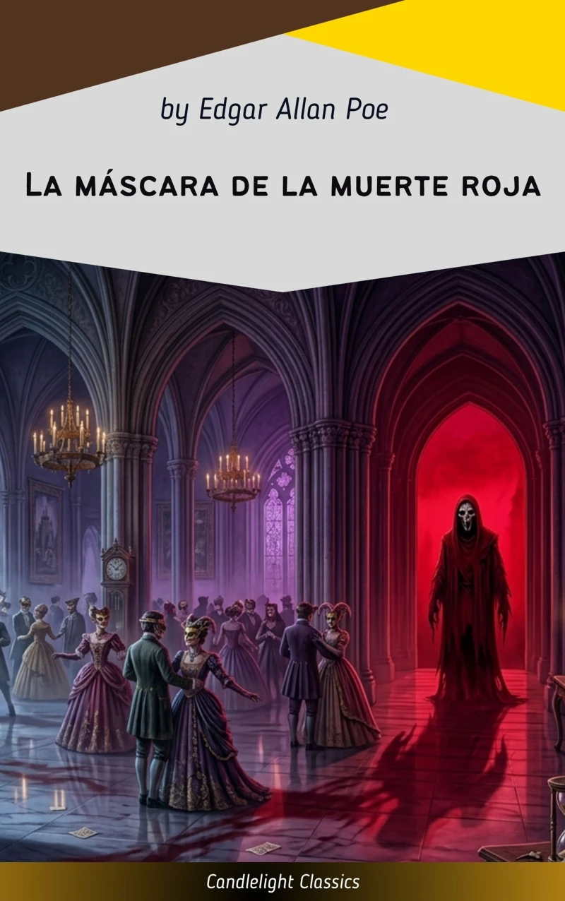 Portada: La máscara de la muerte roja