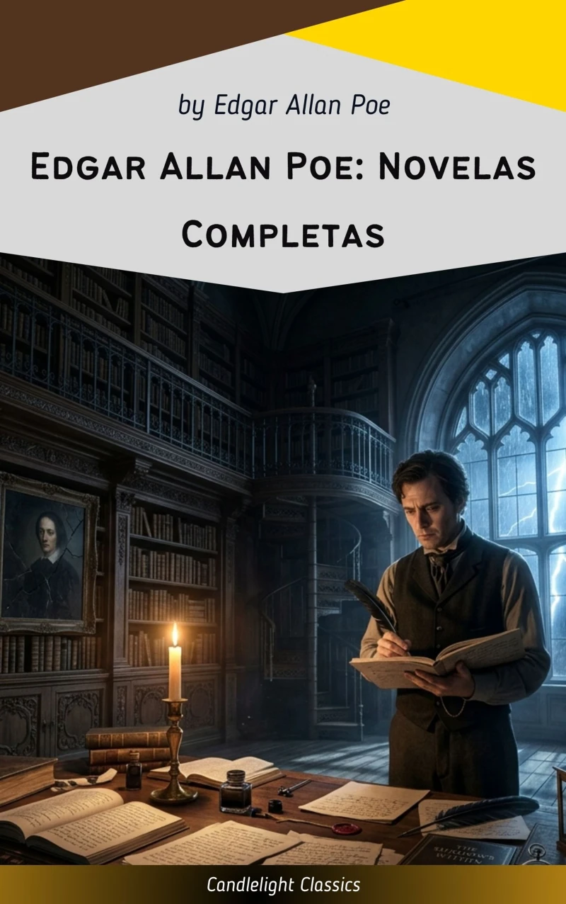 Portada: Edgar Allan Poe: Novelas Completas