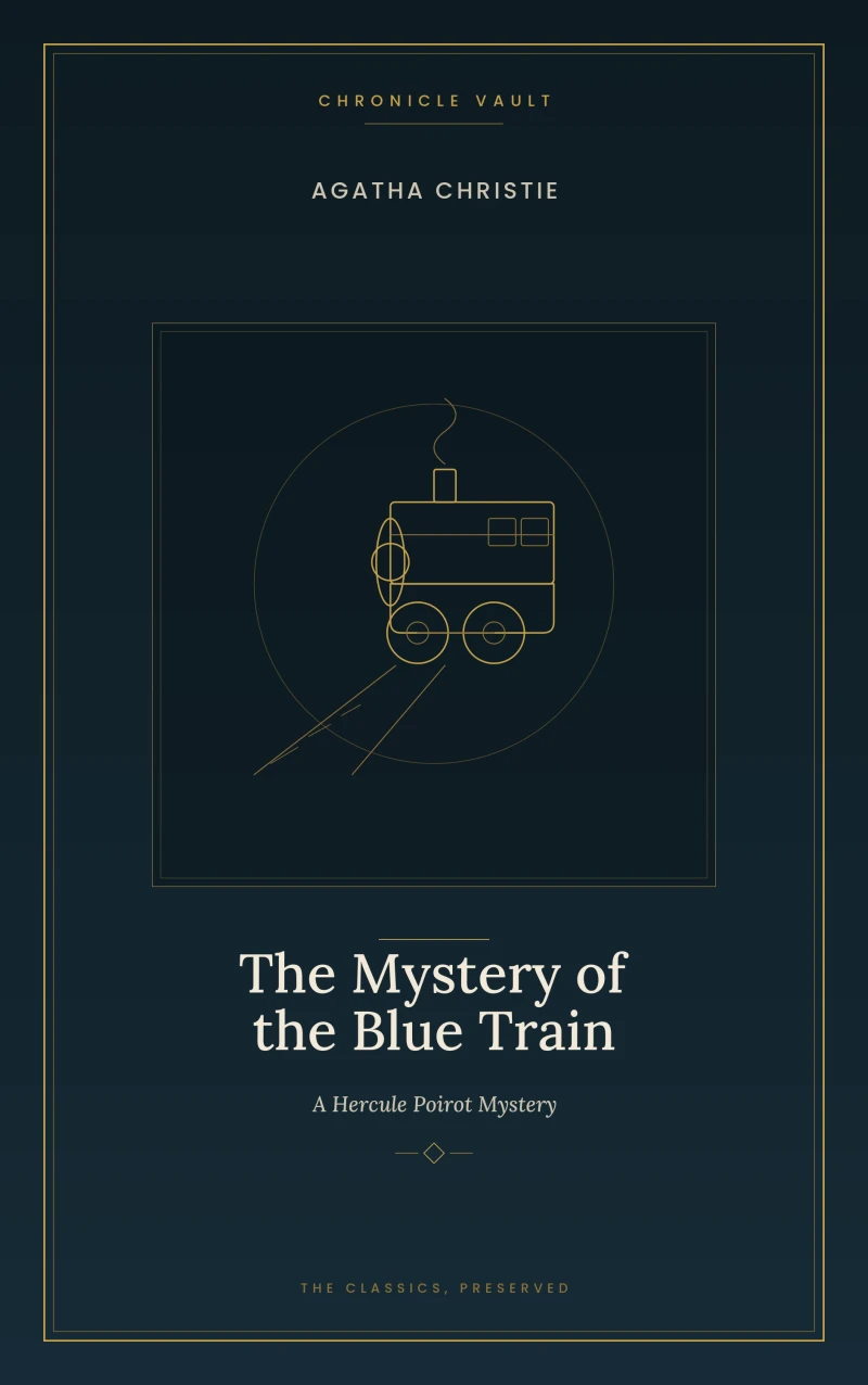 Portada: The Mystery of the Blue Train