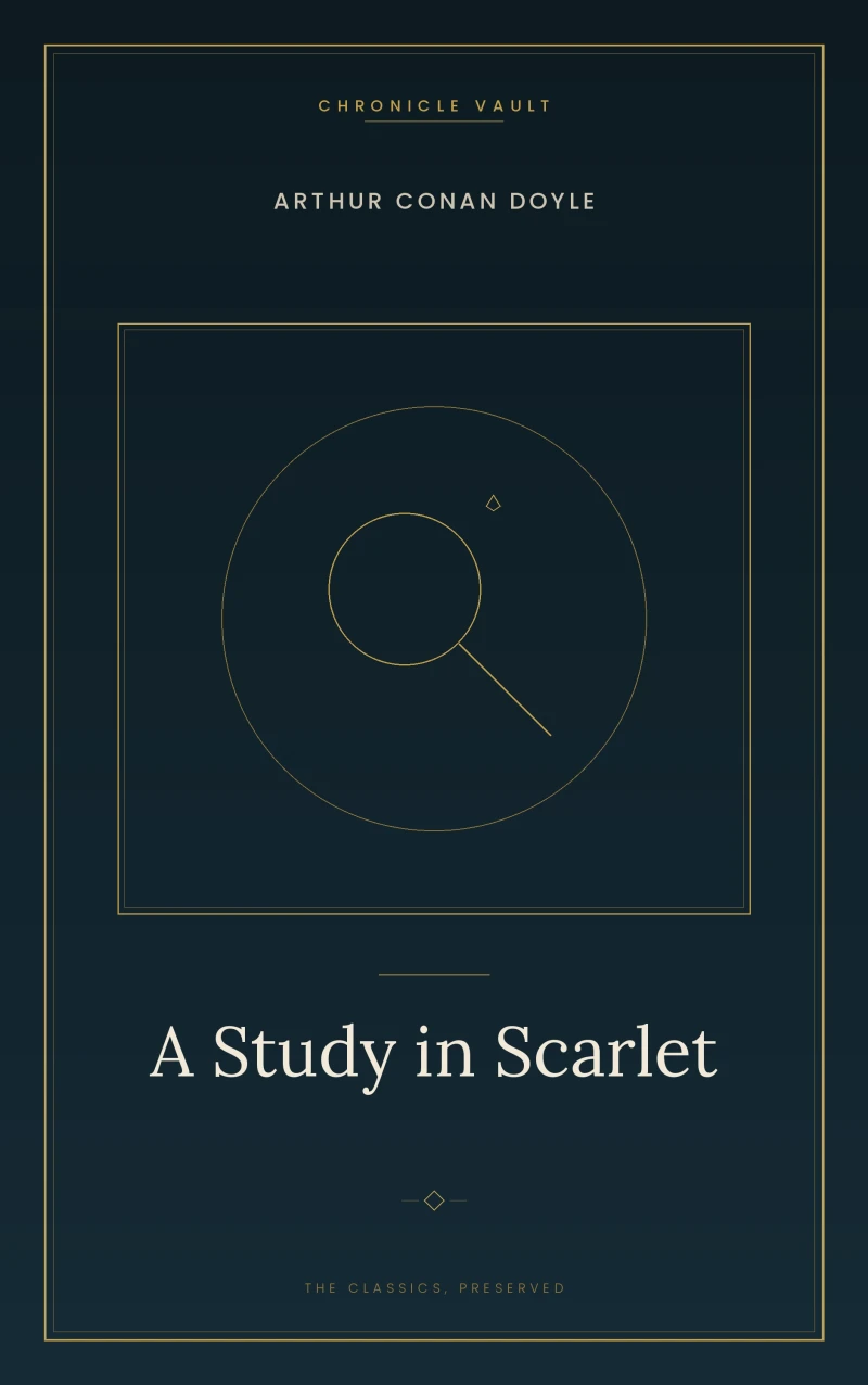 Portada: A Study in Scarlet