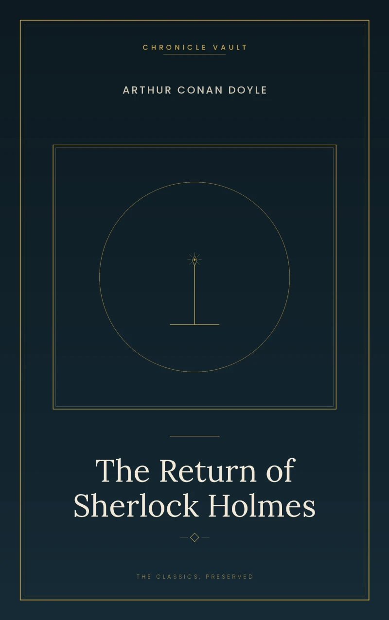 Portada: The Return of Sherlock Holmes